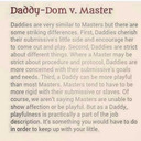 blog logo of Dom/Master/Daddy/Patriarch