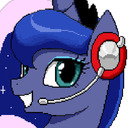 blog logo of Ask Gaming Princess Luna