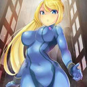 blog logo of zero suit samus is hot