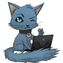 blog logo of Mr. Blue Cat