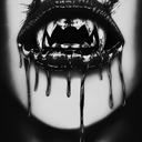 blog logo of VEGAN, GOTH ,HORROR, GAY, LUST, BLOOD,