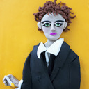 Photographs rendered in Play-Doh