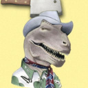 blog logo of choppedcowboydinosaur