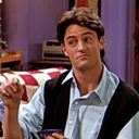 blog logo of chandler from f.r.i.e.n.d.s. is queercoded