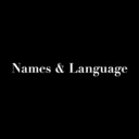 blog logo of Names & Language