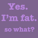 blog logo of fuck yeah fat positive