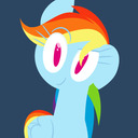 blog logo of Rainbow Dash Replies!