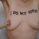 I do not repent