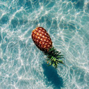 pineapplefloating