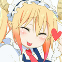 blog logo of tohru is the best lesbian