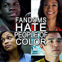 blog logo of Fandoms hate People of Color