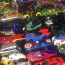 blog logo of Marvel & Dc die-cast Car Collection with customs