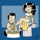 blog logo of Mistress and her slaveboy